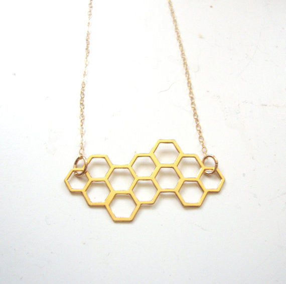 Honeycomb Necklace